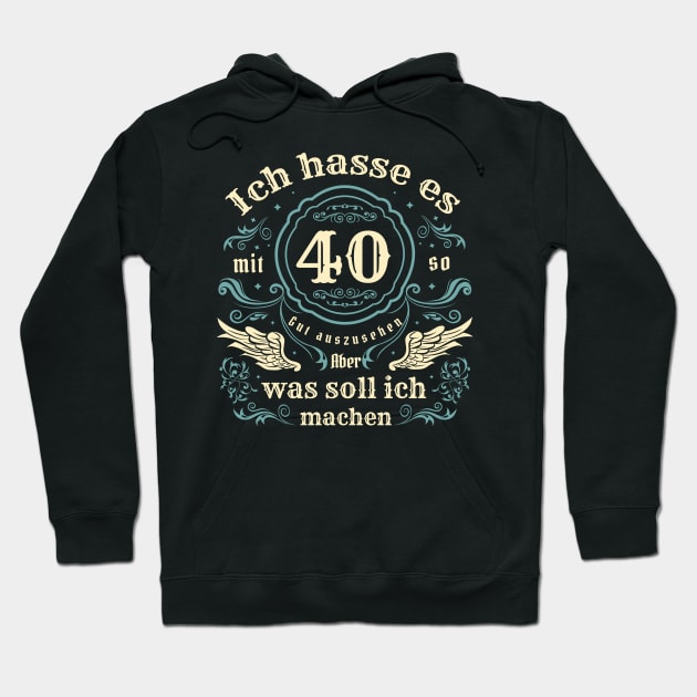 40th birthday Hoodie by pabrun